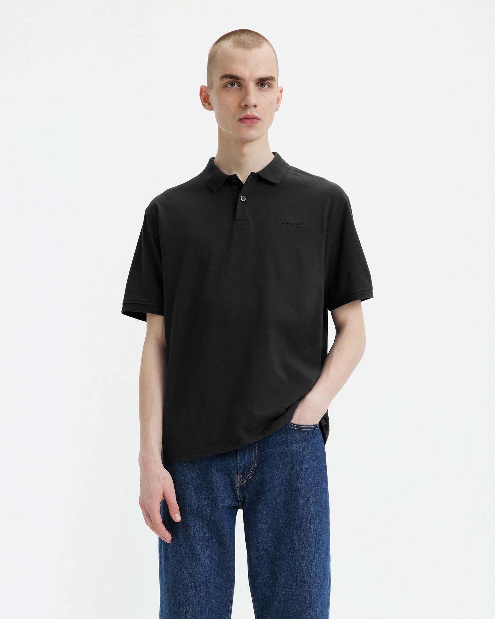 Levis aunthentic polo mineral black Levis aunthentic polo mineral black